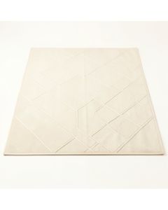 Shore Bluff Rectangular Outdoor Rug - Cream (synthetic illustration; no displayed measurements)