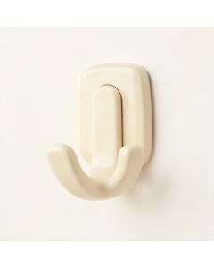 Juniper Canyon Wall-Mounted Robe Hook - Ivory (synthetic illustration; no displayed measurements)