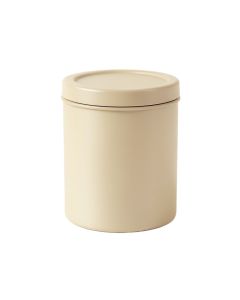 Willow Arc Storage Canister With Lid - Beige (synthetic illustration; no displayed measurements)