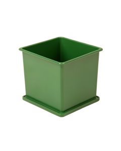 Cliff Bend Empty Planter - Green (synthetic illustration; no displayed measurements)