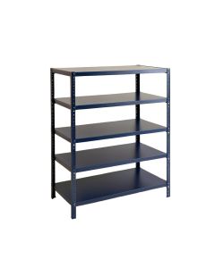 Vale Bend Desktop Shelving Unit - Navy (synthetic illustration; no displayed measurements)