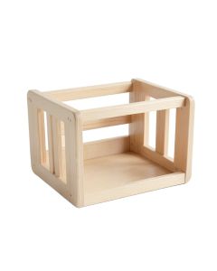 Olive Canyon Empty Furniture-Style Pet Crate - Beige