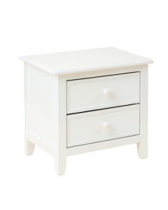 Maple Canyon Nightstand - White (synthetic illustration; no displayed measurements)