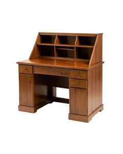 Feagin Solid Wood Secretary Desk With Hutch