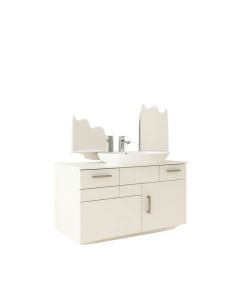 Ashwini 16 '' Wall-Mounted Single Bathroom Vanity Set