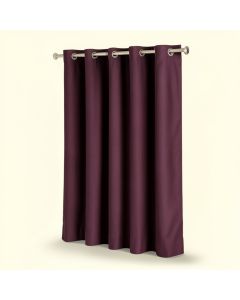 Wayfair Basics Solid Color Room Darkening Grommet Single Curtain Panel (synthetic illustration; no displayed measurements)