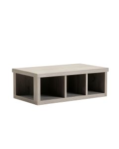 Cliff Dell Shoe Storage Bench - Gray (synthetic illustration; no displayed measurements)