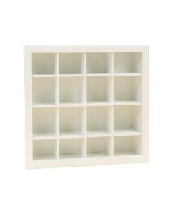 Vale Bend Empty Mug-Storage Cabinet Insert - White (synthetic illustration; no displayed measurements)