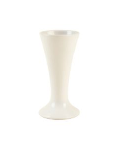 Linden Crest Empty Candle Holder - White