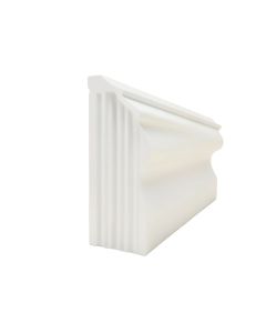 Fluted 4 '' H X 94 1/2 '' W X 3/8 '' D Panel Moulding