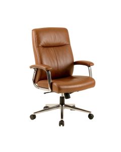 Theta Genuine Leather Conference Chair (synthetic illustration; no displayed measurements)