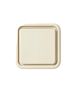 Reed Edge Wall-Mounted Entry Cabinet - Ivory