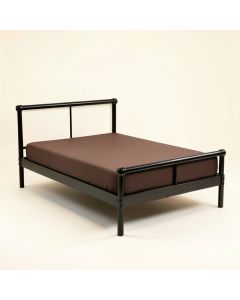 Hertwig Metal Platform Bed (synthetic illustration; no displayed measurements)