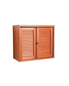 Birch Arc Wall-Mounted Entry Cabinet (synthetic illustration; no displayed measurements)
