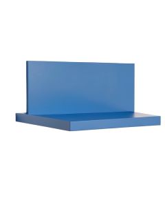 Laurel Arc Wall-Mounted Shelf - Blue