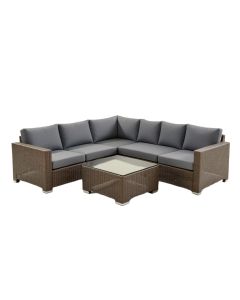 Everton 4 Piece Sectional Seating Group With Cushions (synthetic illustration; no displayed measurements)