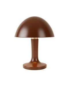 Foltz 25 '' Brown Arched Lamp (synthetic illustration; no displayed measurements)