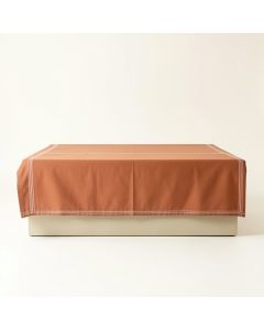 Willow Canyon Flat Bed Sheet - Terracotta (synthetic illustration; no displayed measurements)