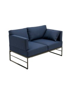 Latitude Run® Floor Couch And Sofa Fabric Folding Chaise Lounge ( Navy Blue ) (synthetic illustration; no displayed measurements)