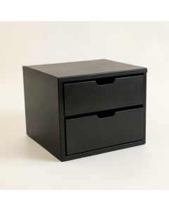 Laurel Bend Small-Parts Storage Drawer Cabinet - Black (synthetic illustration; no displayed measurements)