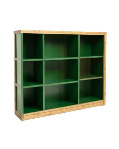 Oak Brook Freestanding Bookcase - Green