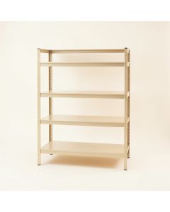 Briar Bend Empty Seed-Starting Shelving Unit Without Lights - Beige (synthetic illustration; no displayed measurements)