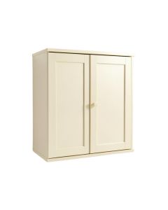 Holly Bridge Wall-Mounted Laundry Cabinet - Cream (synthetic illustration; no displayed measurements)