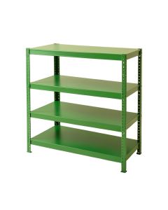 Field Edge Desktop Shelving Unit - Green (synthetic illustration; no displayed measurements)