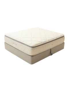 Serta 8 '' Plush Innerspring Mattress And Box Spring Set
