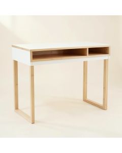 Vale Bend Writing Desk - White (synthetic illustration; no displayed measurements)