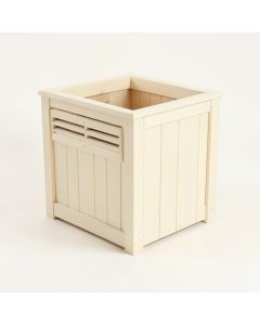 Shore Branch Closed Garden Compost Bin - Cream (synthetic illustration; no displayed measurements)