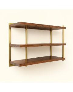 Haden Mid-Century Wall Shelf (synthetic illustration; no displayed measurements)