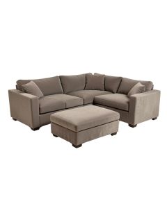 Aamar 131 '' Wide Symmetrical Sofa & Chaise With Ottoman