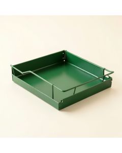 Pine Crossing Empty Under-Desk Cable Tray - Green (synthetic illustration; no displayed measurements)