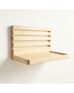 Sage Branch Wall-Mounted Entryway Organizer Shelf - Ivory (synthetic illustration; no displayed measurements)
