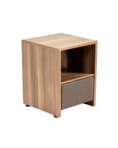 Zabarskaya Chairside End Table With Storage (synthetic illustration; no displayed measurements)