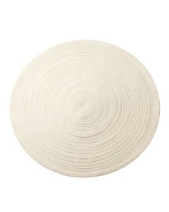 Summit Branch Round Area Rug - Cream (synthetic illustration; no displayed measurements)