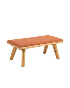 Hazel Field Indoor Bench - Terracotta (synthetic illustration; no displayed measurements)