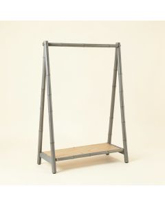 Stone Brook Empty Garment Rack - Gray (synthetic illustration; no displayed measurements)