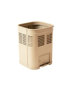 Laurel Branch Closed Garden Compost Bin - Beige (synthetic illustration; no displayed measurements)