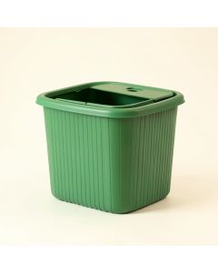 Rowan Bluff Laundry Hamper - Green (synthetic illustration; no displayed measurements)