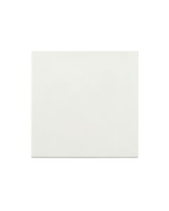 Maple Bend Uninstalled Square Decorative Tile - White