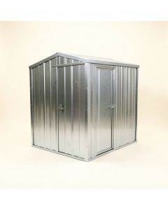 Outdoor 7 Ft. W X 4 Ft. D Metal Storage Shed (synthetic illustration; no displayed measurements)