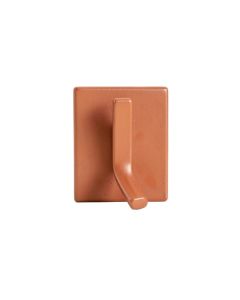 Wren Branch Wall-Mounted Robe Hook - Terracotta (synthetic illustration; no displayed measurements)