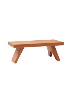 Birch Arc Indoor Bench (synthetic illustration; no displayed measurements)