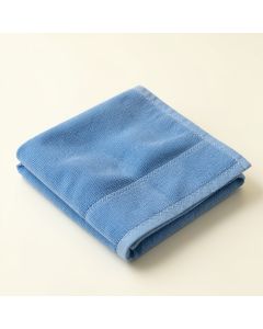 Fern Edge Bath Towel - Blue (synthetic illustration; no displayed measurements)