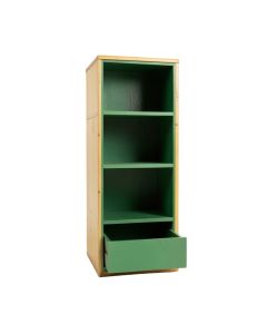 Meadow Bridge Narrow Cubby Tower - Green