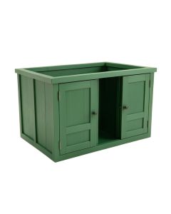 River Edge Empty Furniture-Style Litter Enclosure - Green (synthetic illustration; no displayed measurements)