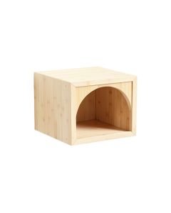 Olive Canyon Wall-Mounted Cat Perch - Ivory