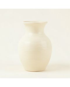 Flint Brook Empty Decorative Vase - Cream (synthetic illustration; no displayed measurements)